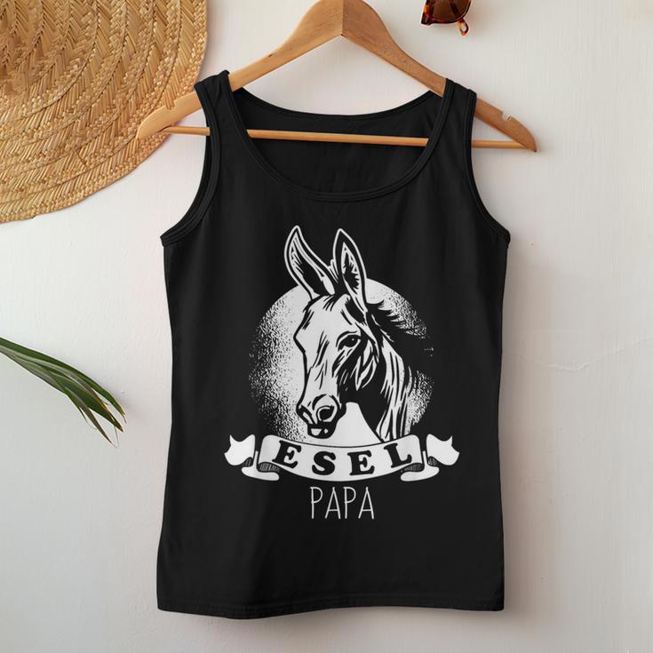 Donkey Papa I Mule I Muli I Donkey Tank Top Frauen Lustige Geschenke