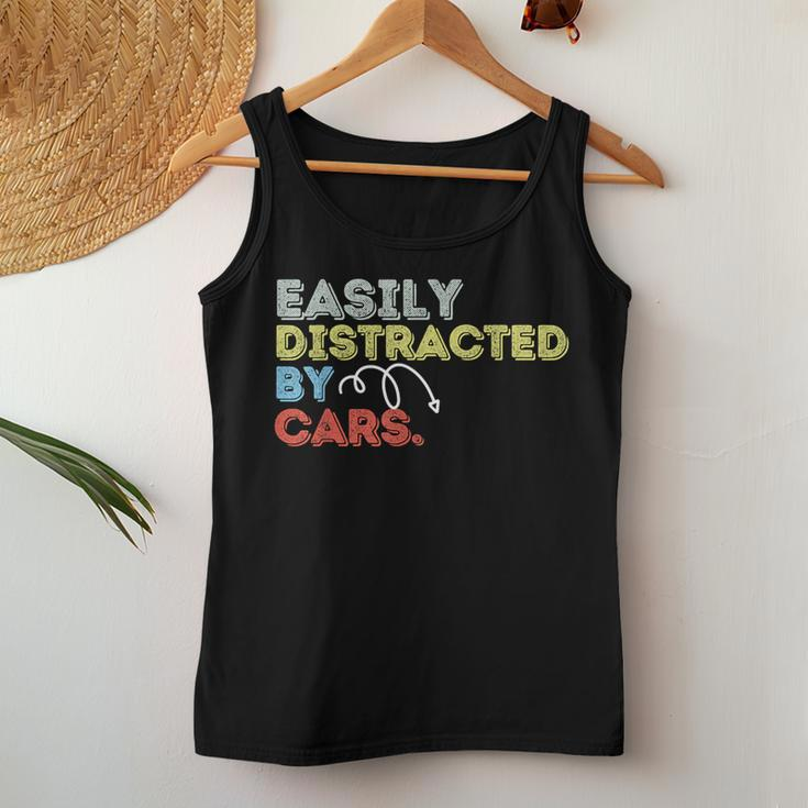 Easily Distracted By Cars Cars Women Tank Top Unique Gifts