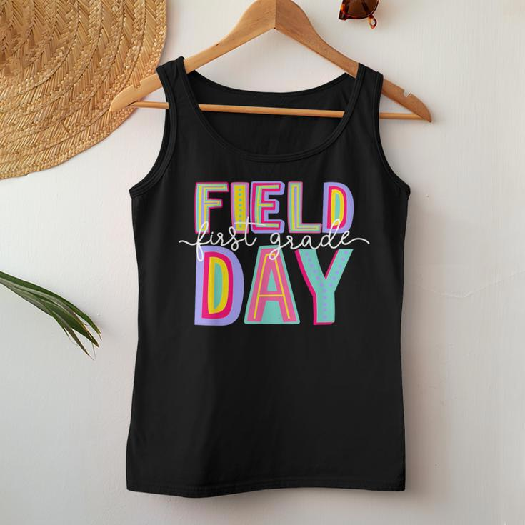 Field Day Fun Day First Grade Field Trip Student Teacher Women Tank Top Unique Gifts