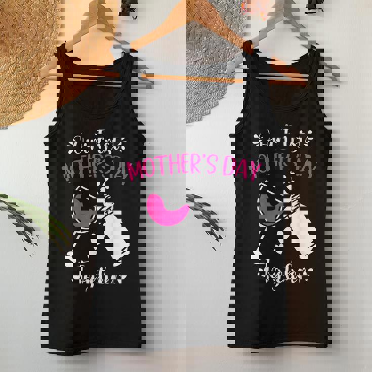 Our First Together Matching First Time Mom Women Tank Top Personalized Gifts