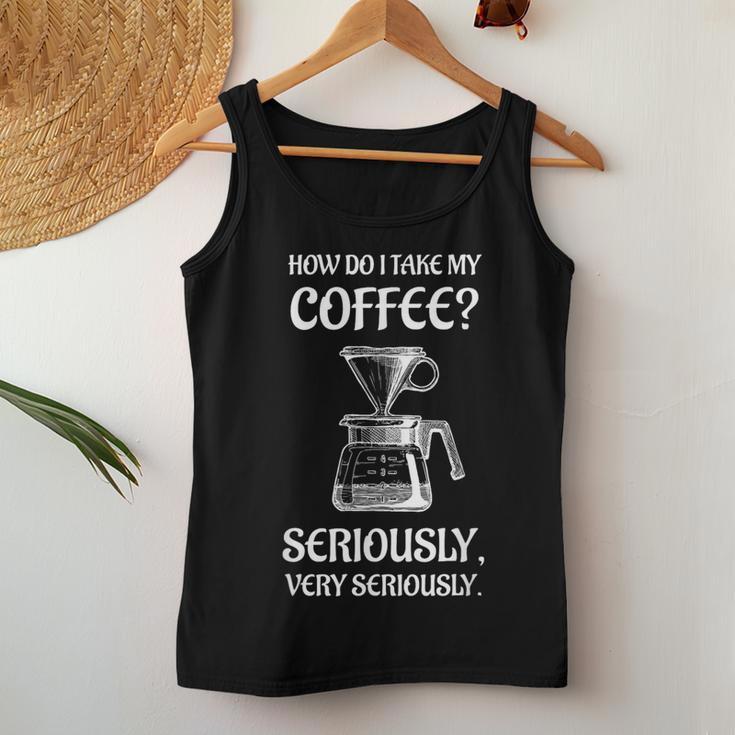 Fun For The Coffee Snob And Barista Women Tank Top Unique Gifts