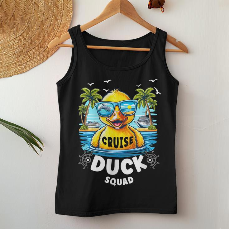 Duck Cruise Rubber Duck Squad Vaction Cruise Ship Women Tank Top Funny Gifts