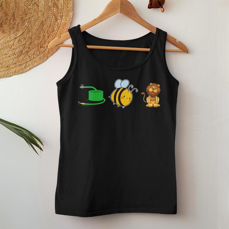 Hose Bee Lion I Am A Beekeeper Women Tank Top Unique Gifts