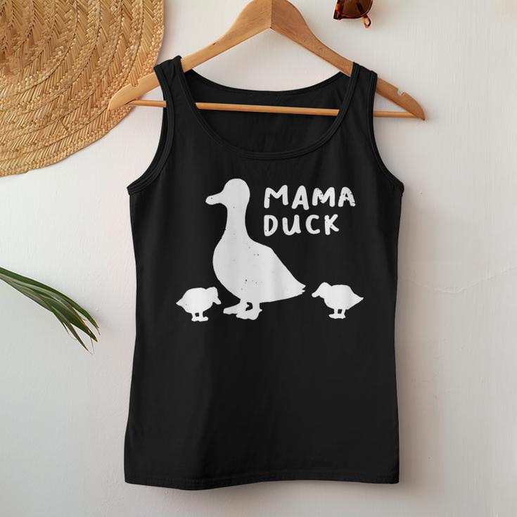Mama Duck MotherI Duckling Babies Mom Of 2 Women Tank Top Unique Gifts