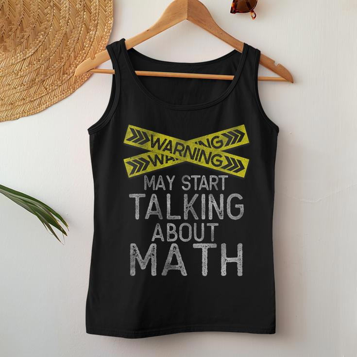 Math Lover Math Humor Sarcastic Math Nerdy Math Women Tank Top Unique Gifts