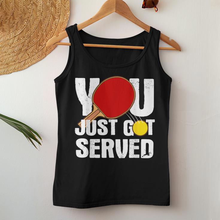 Table Tennis For Ping Pong Players Women Tank Top Unique Gifts