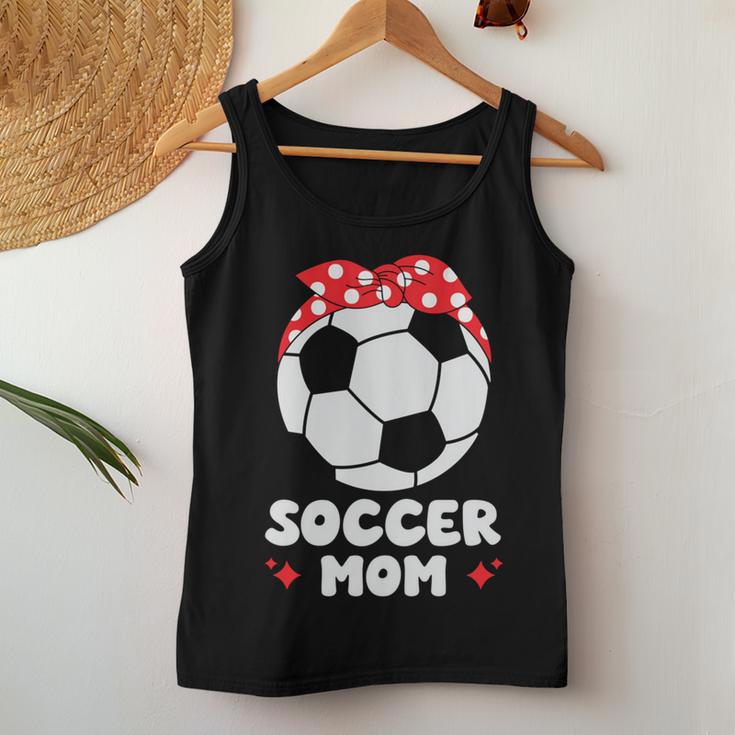 Fußball Mama Sohn Tochter Fußballer Mutter Fußballspieler Tank Top Frauen Lustige Geschenke