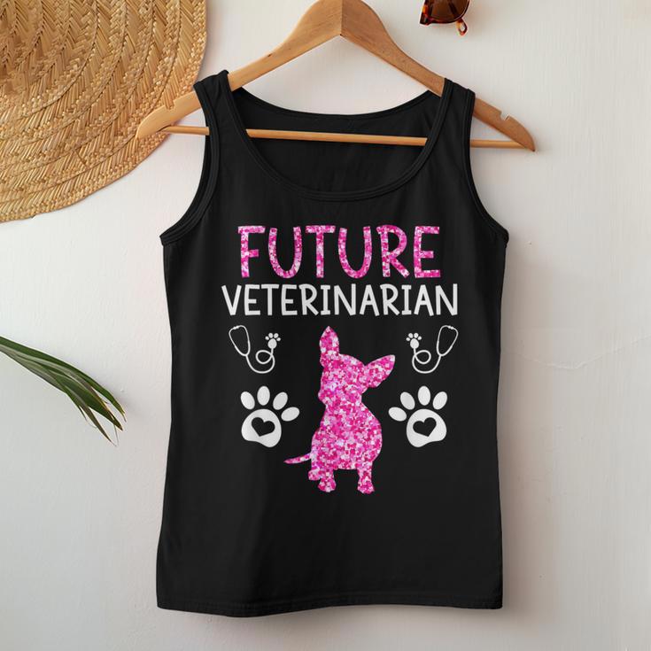 Future Vet Pink Women Women Tank Top Unique Gifts