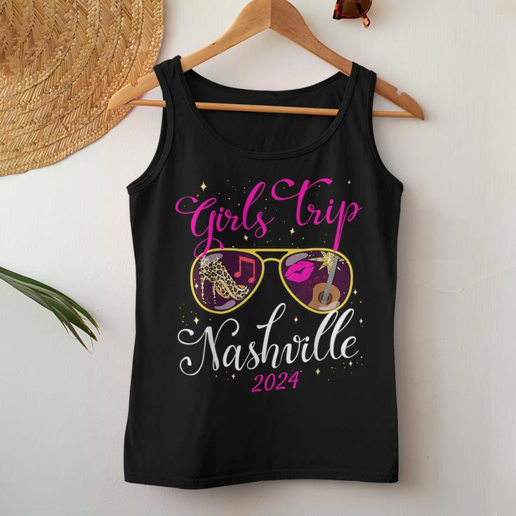 Girls Trip Nashville 2024 For Weekend Birthday Party Women Tank Top Unique Gifts