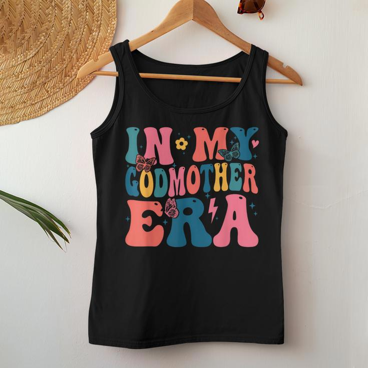 In My Godmother Era Groovy Retro Mommy Mama Mother's Day Women Tank Top Funny Gifts