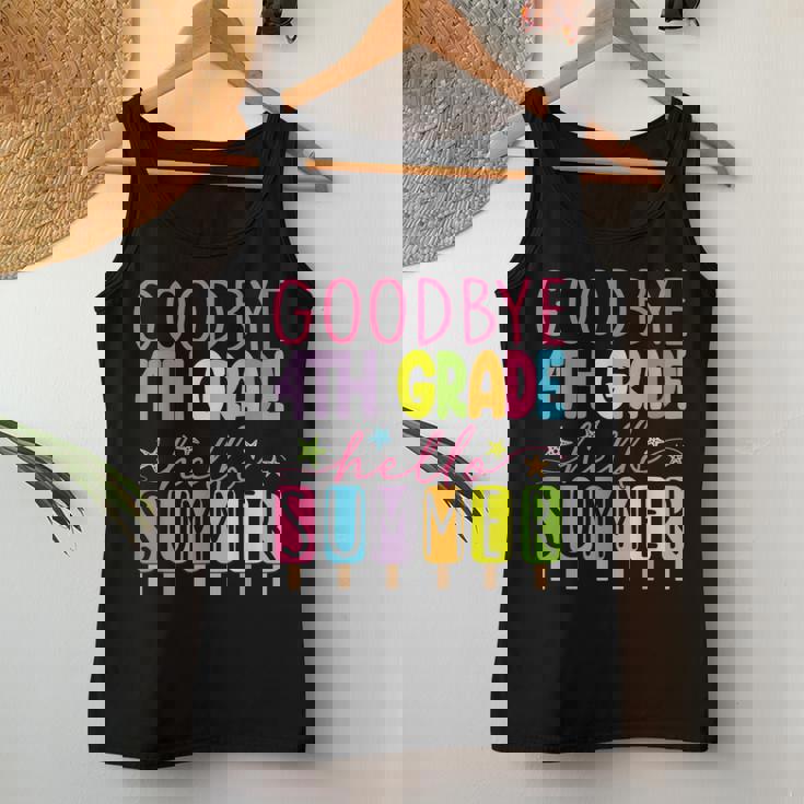 Goodbye 4Th Grade Hello Summer Last Day Of School Graduation Women Tank Top Unique Gifts