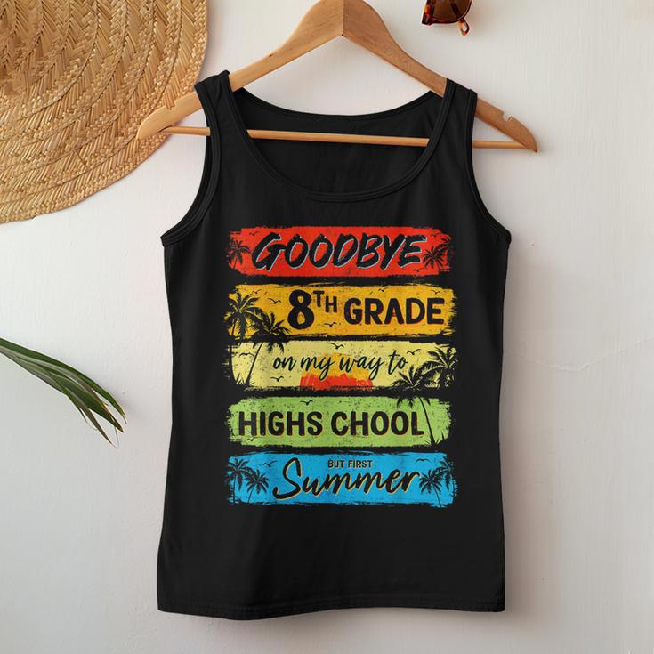 Goodbye 8Th Grade Summer Graduation Teacher Kid Women Tank Top Unique Gifts