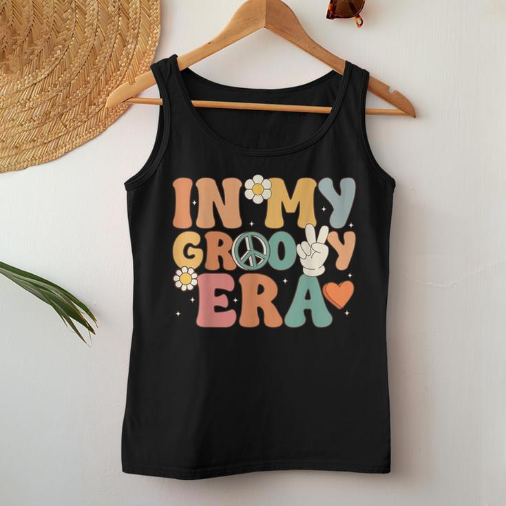 In My Groovy Era Hippie 60S 70S 80S Costume Theme Party Women Tank Top Personalized Gifts