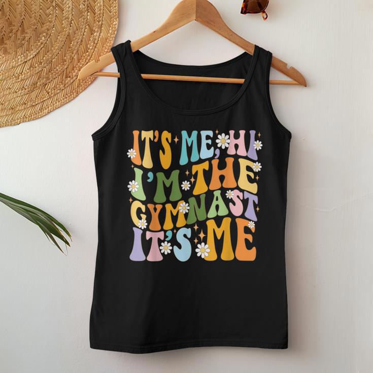 I Am The Gymnast Groovy It's Me Gymnastics Girls Daisy Women Tank Top Unique Gifts