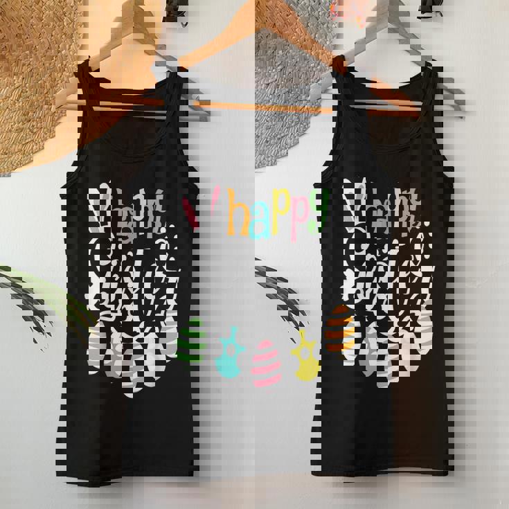 Happy Easter Bunny Rabbit Face Easter Day Girls Women Tank Top Unique Gifts