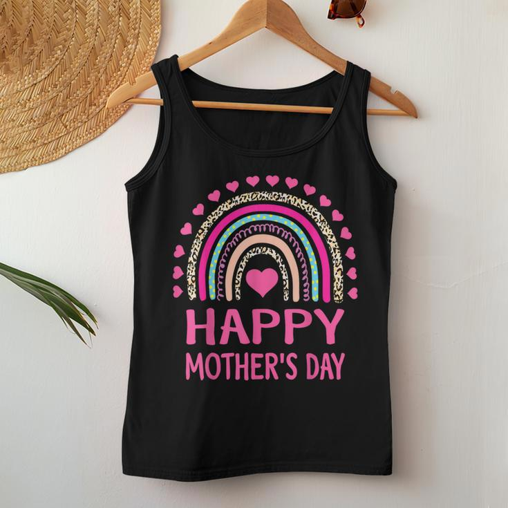 Happy Mother's Day 2024 For Mom Grandma Rainbow Women Tank Top Unique Gifts