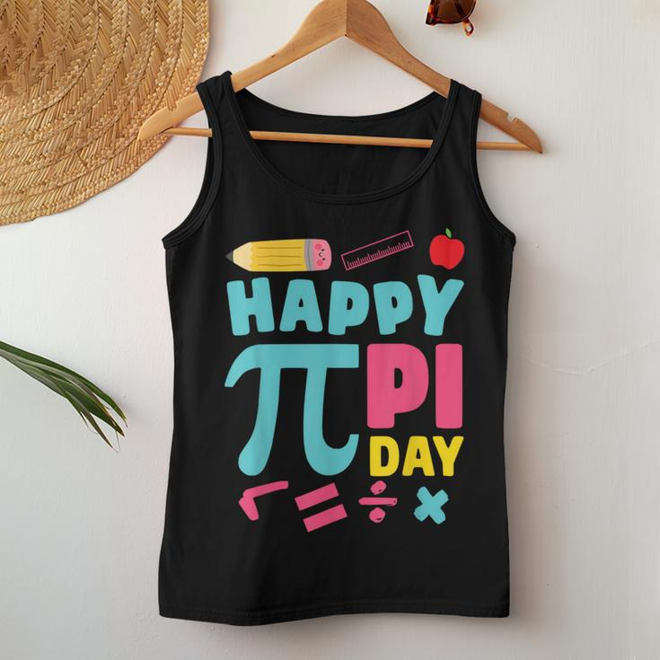 Happy Pi Day Mathematic Math Teacher Girl Women Tank Top Unique Gifts