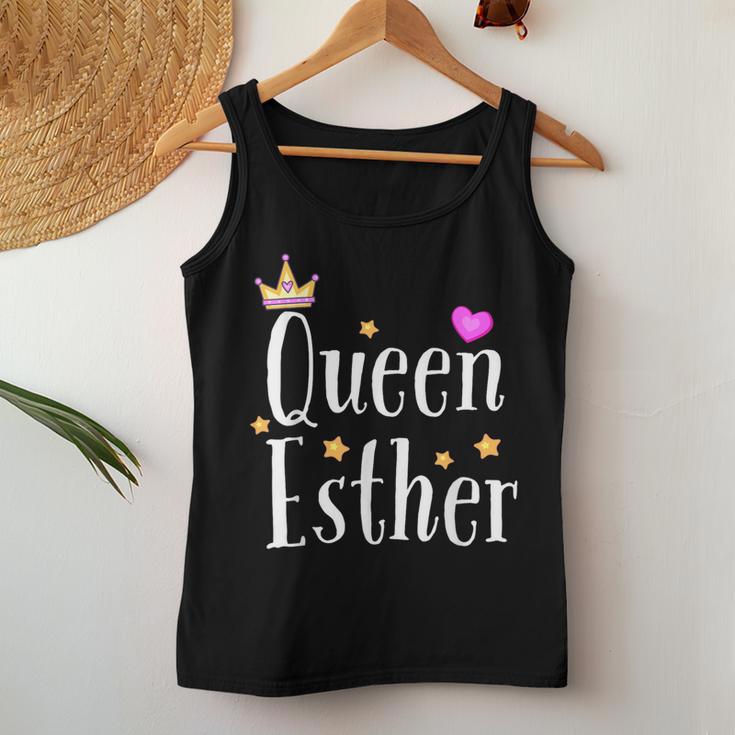 Happy Purim Costume Cute Queen Esther Hebrew Jewish Women Tank Top ...