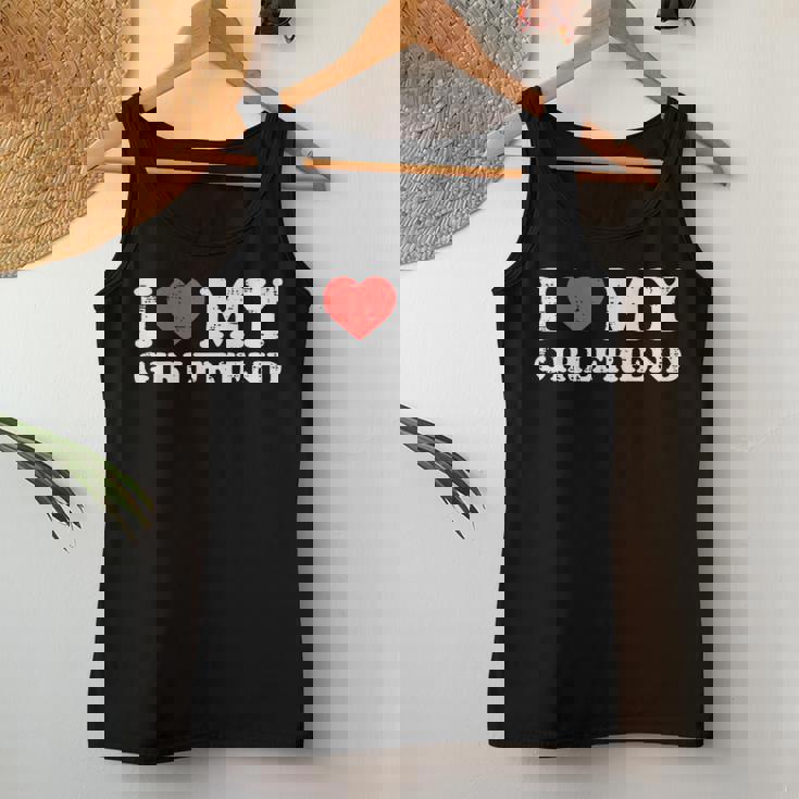 I Heart My Girlfriend Pocket Love Gf Couple Boyfriend Men Women Tank Top Personalized Gifts