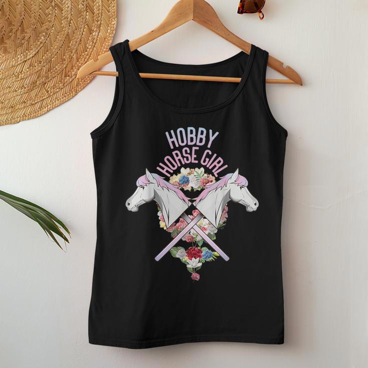 Hobby Horsing Girl Horse Tournament Women Tank Top Unique Gifts