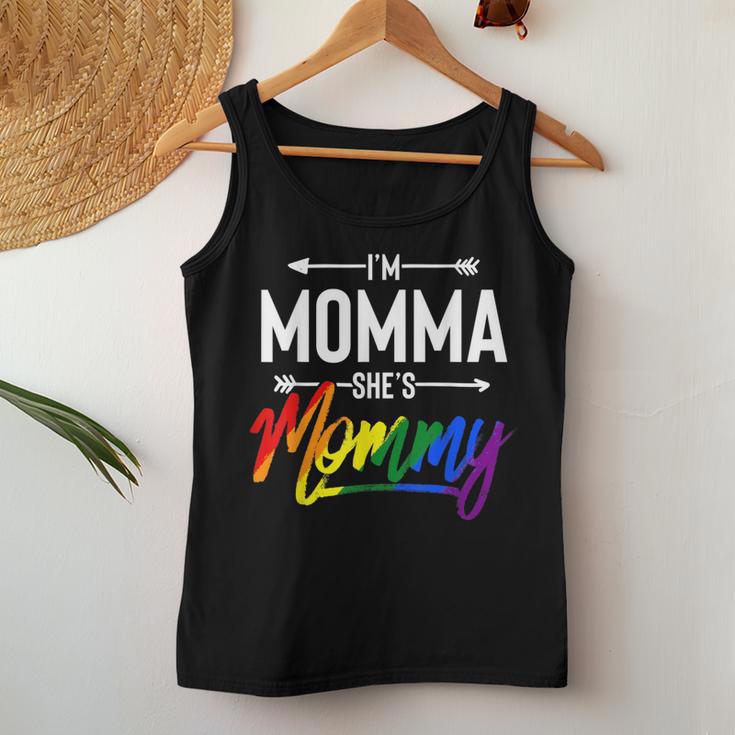 Ich Bin Mama Sie Ist Mami Lgbt Tank Top Frauen Lustige Geschenke