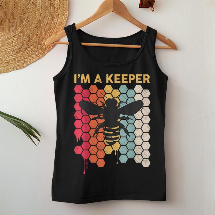 I'm A Bee Keeper Honey Beekeeping Husband Women Tank Top Unique Gifts