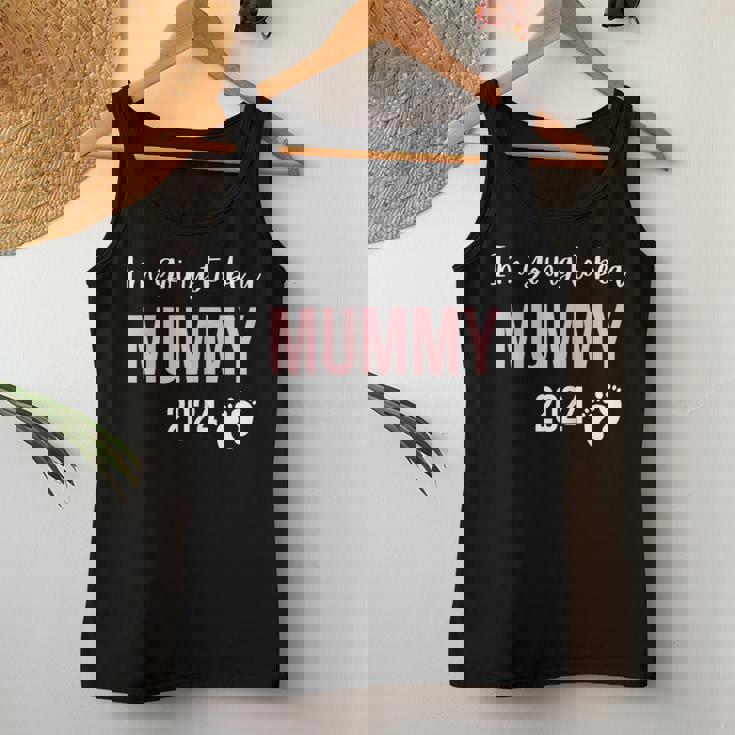 I'm Going To Be A Mummy 2024 Mum Cute Pregnancy Announcement Women Tank Top Personalized Gifts