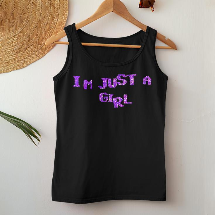 I'm Just A Girl Women Tank Top Funny Gifts