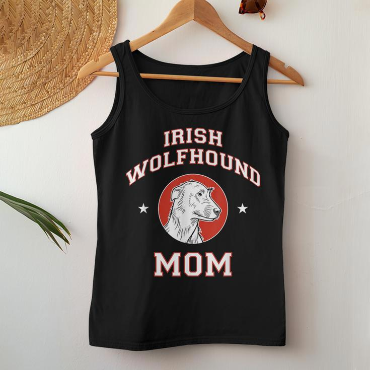Irish Wolfhound Mom Dog Mother Women Tank Top Unique Gifts
