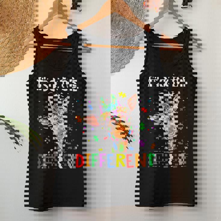 It's Ok To Be Different Puzzle Giraffe Autism Awareness Women Tank Top Personalized Gifts It's Ok To Be Different Puzzle Giraffe Autism Awareness Women Tank Top Personalized Gifts