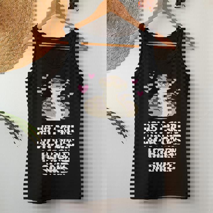 Just A Girl Who Loves Hognose Snakes Women Tank Top Unique Gifts