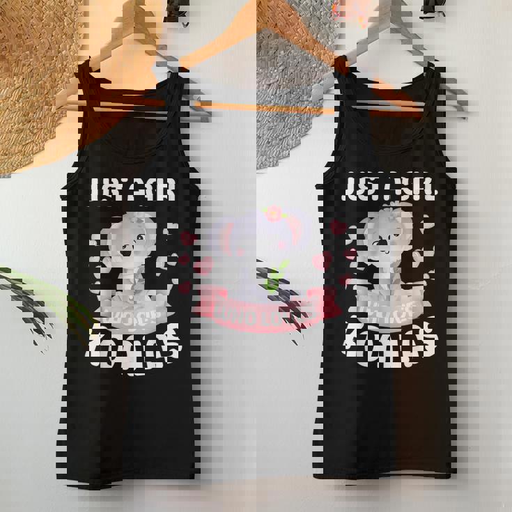Just A Girl Who Loves Koala Bear Christmas Birthday Women Tank Top Unique Gifts
