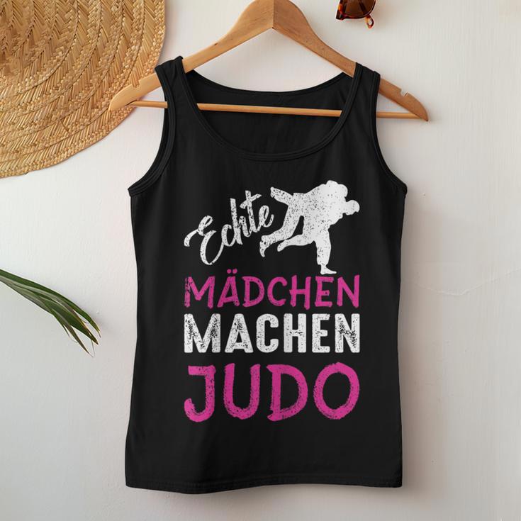 Kampfsport Echte Mädchen Machen Judo Tank Top Frauen Lustige Geschenke