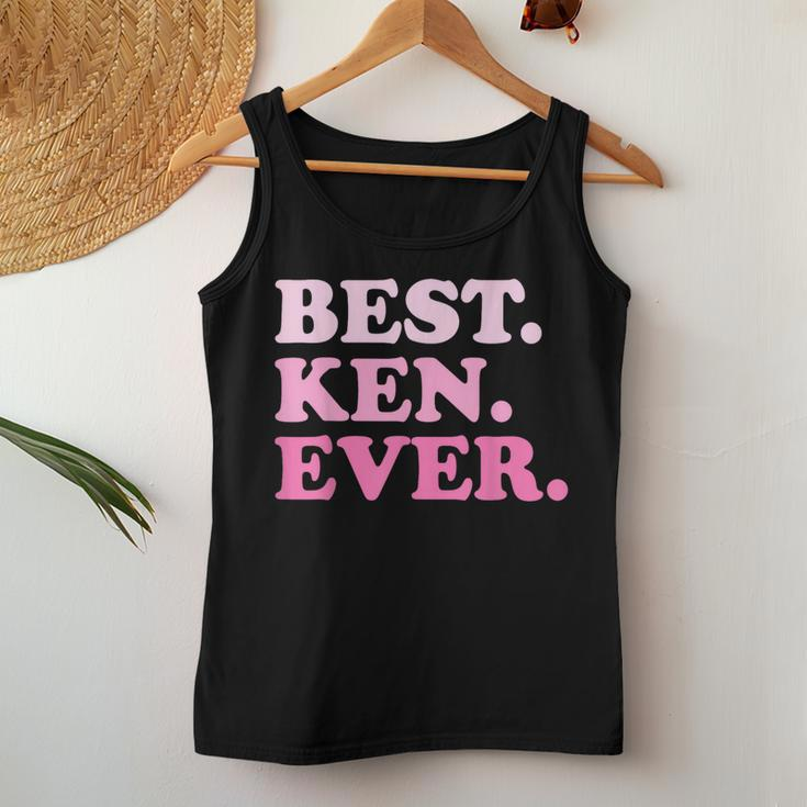 Ken Name Best Ken Ever Vintage Groovy Women Tank Top Unique Gifts