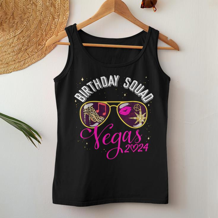 Las Vegas Girls Trip 2024 For Birthday Squad Women Tank Top Personalized Gifts