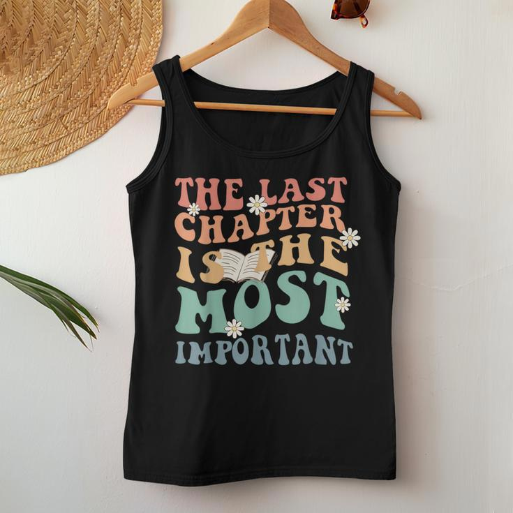 The Last Chapter Is The Most Important Hospice Nurse Women Tank Top Funny Gifts