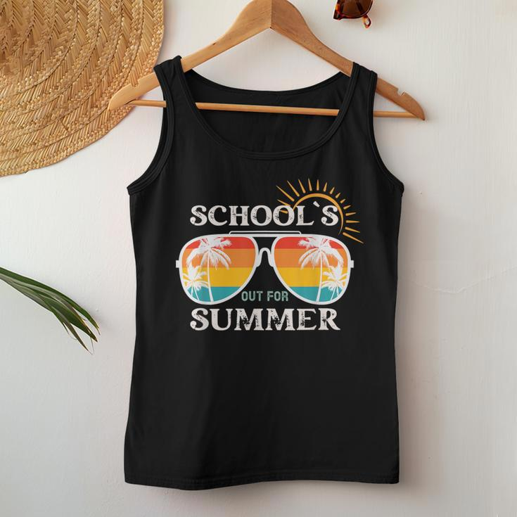Last Day Of School Teacher Schools Out For Summer Women Tank Top Unique Gifts