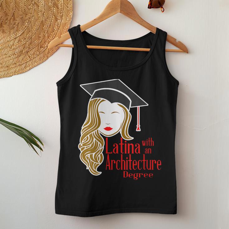 Latina With An Architecture Degree Graduation Architect Women Tank Top Unique Gifts