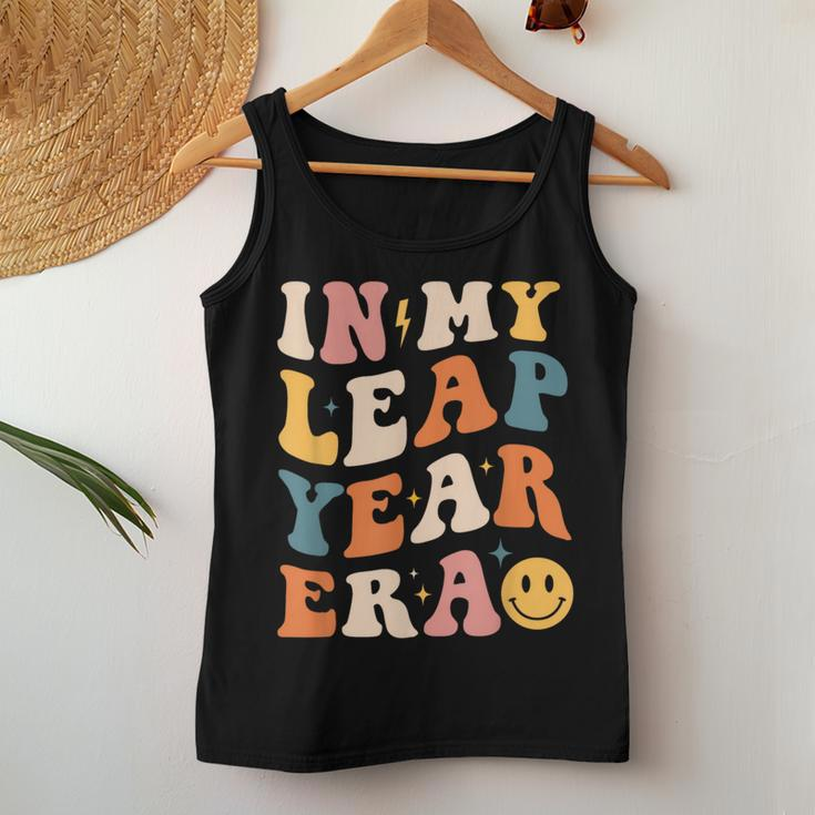 In My Leap Year Era Leap Year 2024 Birthday For Girl Or Boy Women Tank Top Funny Gifts