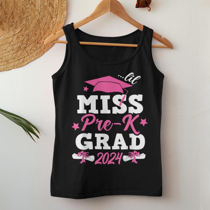 Lil Miss Pre-K Grad Last Day Of School Graduation Women Tank Top Unique Gifts