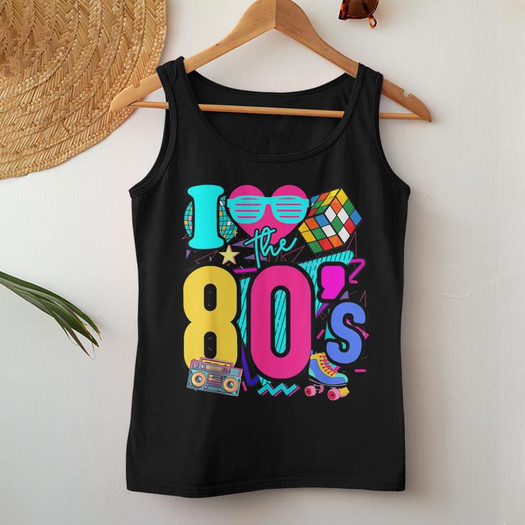 I Love The 80S Retro Vintage 80S Costume For 80S Women Tank Top Unique Gifts