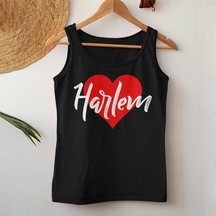 I Love Harlem For New York Lover Idea Women Tank Top Unique Gifts