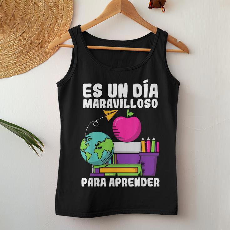 Maestras Spanish Teacher Maestra Hispanic Teacher Espanol Women Tank Top Unique Gifts