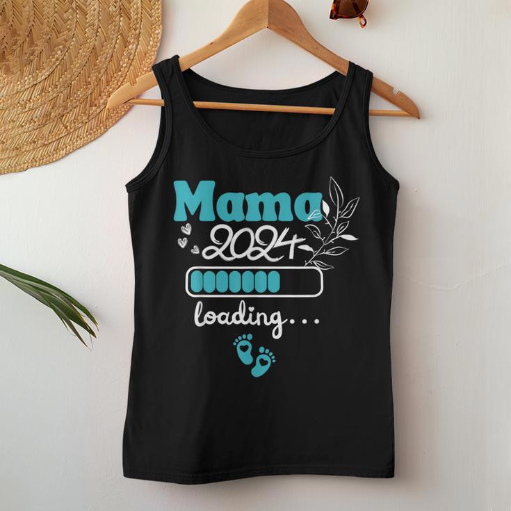 Mama 2024 Loading Geschenkideen Werdende Mama Für Muttertag Tank Top Frauen Lustige Geschenke