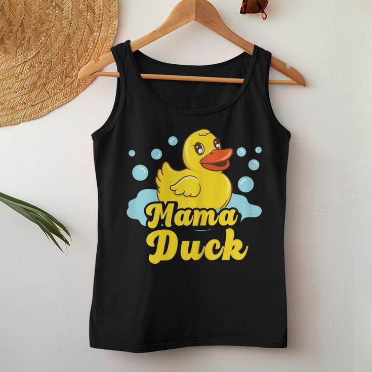 Mama Duck Mommy Duck Matching Family Rubber Duck Women Tank Top Unique Gifts