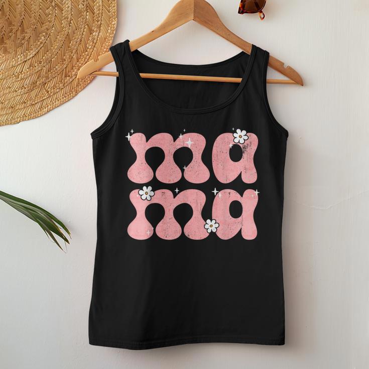 Mama Est 2024 Mom Life Muttertag Geburtstag Blumenfrauen Tank Top Frauen Lustige Geschenke