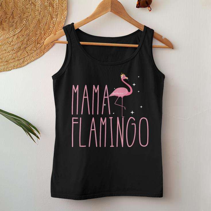 Mama Flamingo Queen Stars Cute Pink Bird Clothing Women Tank Top Unique Gifts