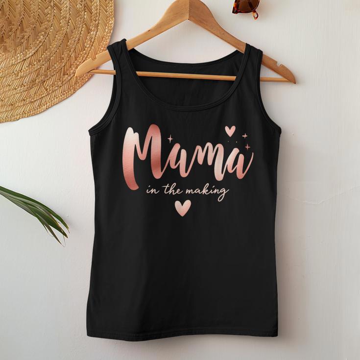 Mama In The Making Schwangerschaftsankündigung New Mom Life Tank Top Frauen Lustige Geschenke