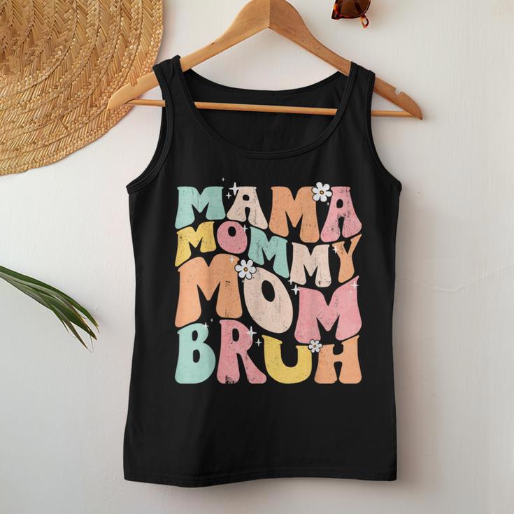 Mama Mommy Mom Bruh Mom Life Mama Of Boy Muttertag Humor Tank Top Frauen Lustige Geschenke