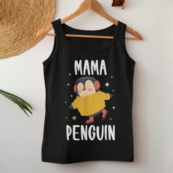 Mama Penguin Tank Top Frauen Lustige Geschenke